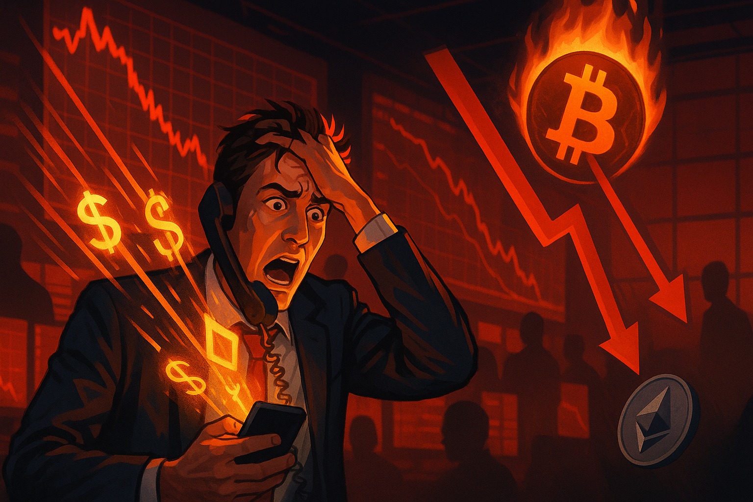 Panique marchés crypto