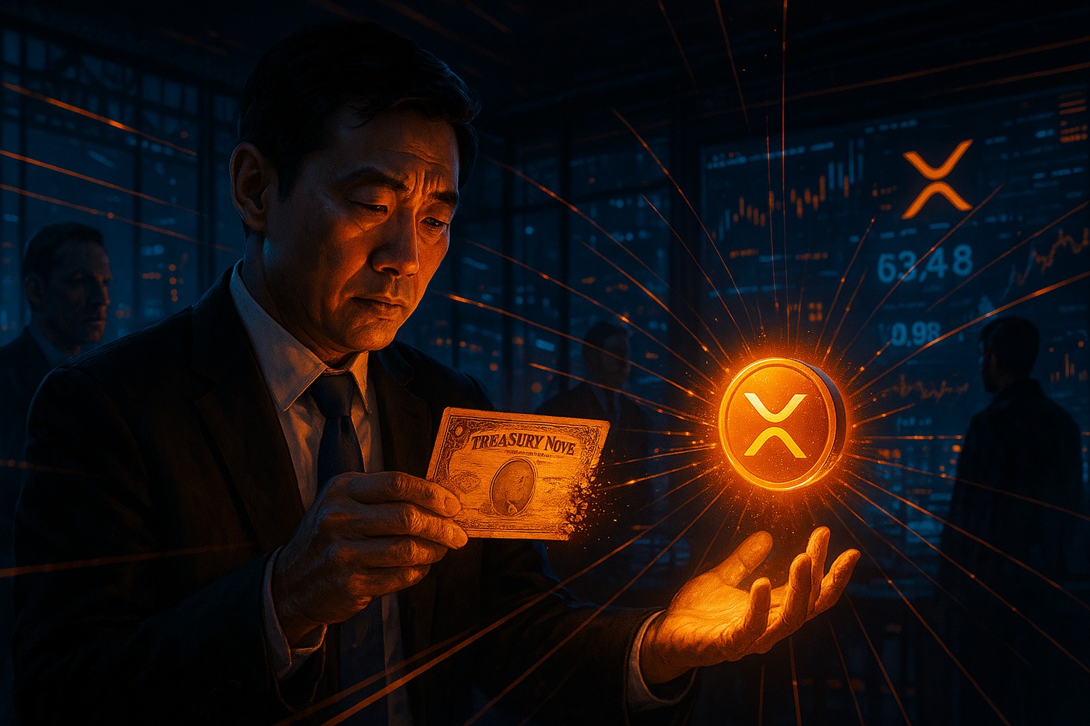 Crypto XRP Token numérique