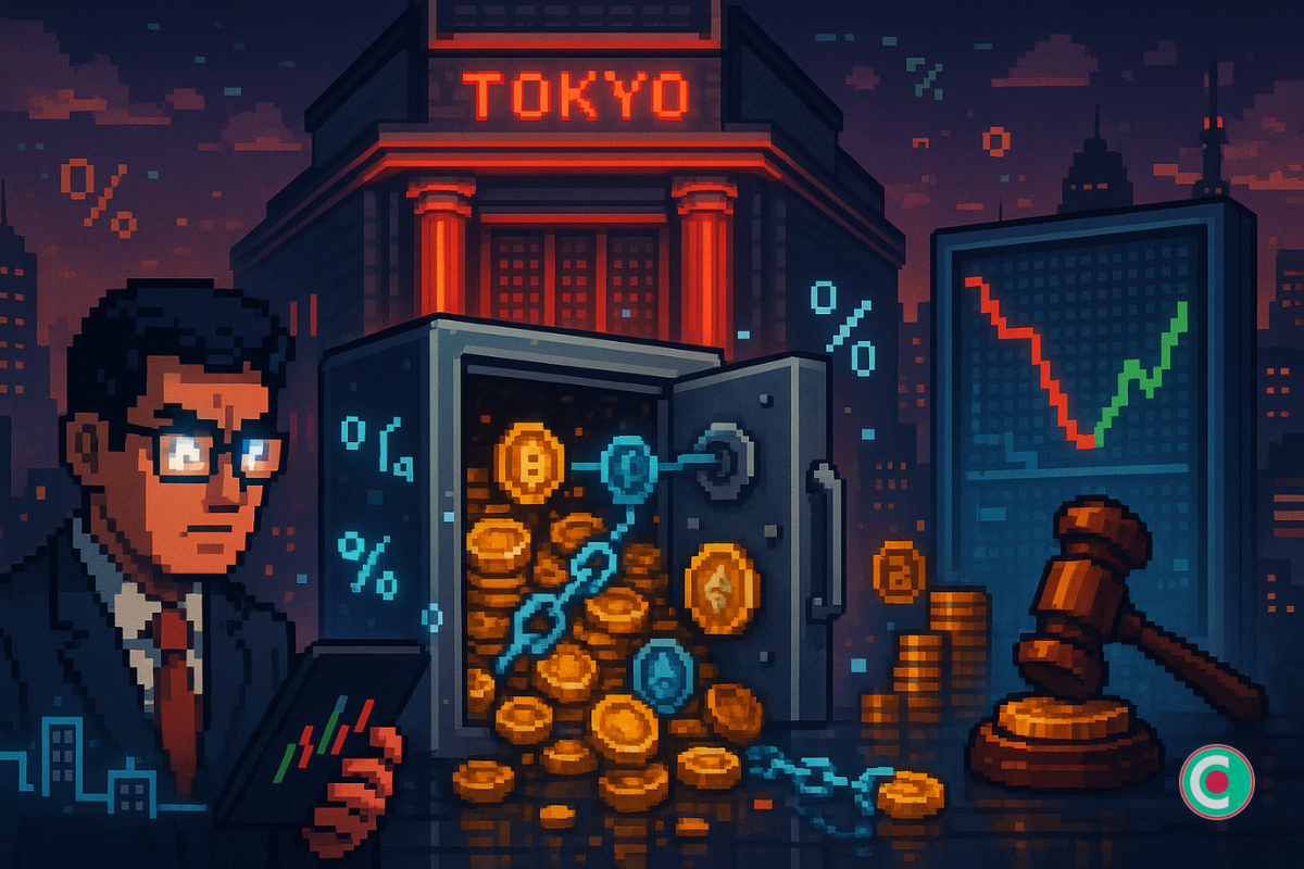 La Bourse de Tokyo s’attaque aux trésoreries en Bitcoin