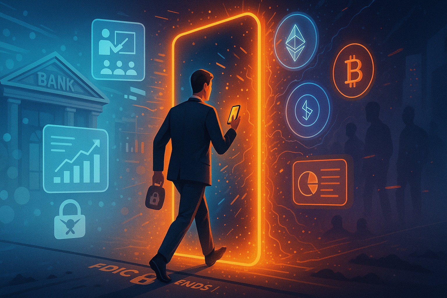 Transition crypto sécurisée