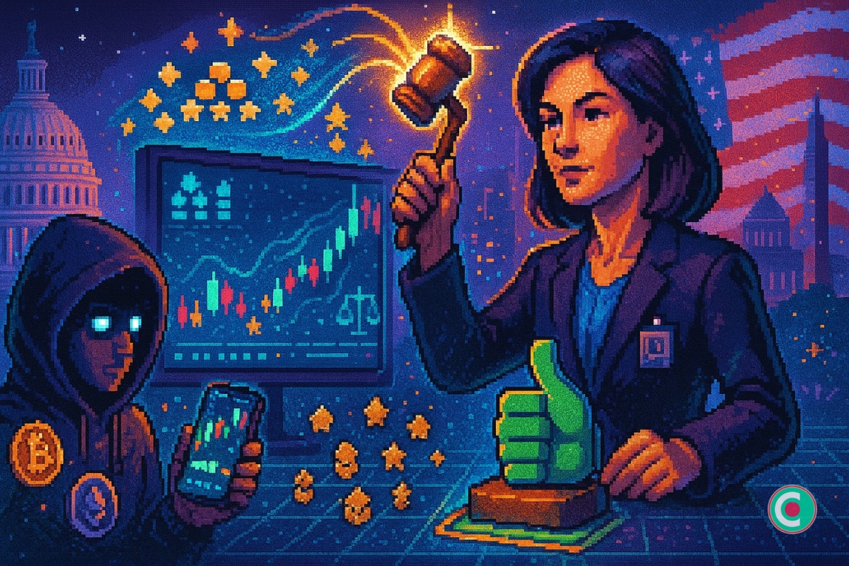 Caroline Pham valide le trading crypto à effet de levier aux États-Unis