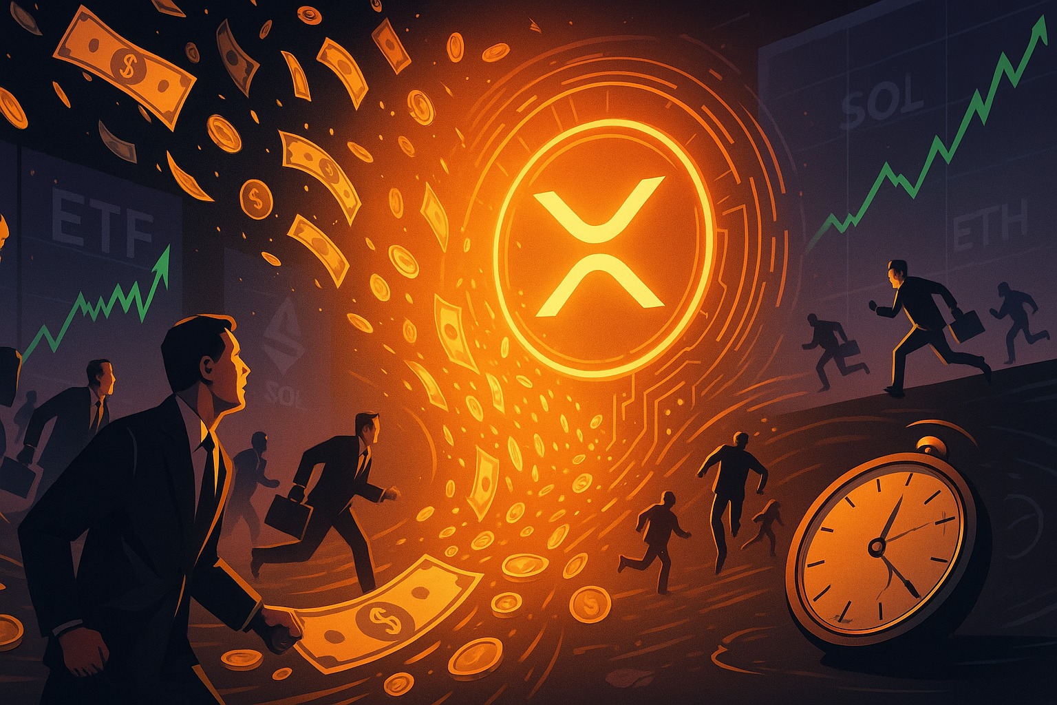 Crypto XRP ruée financière
