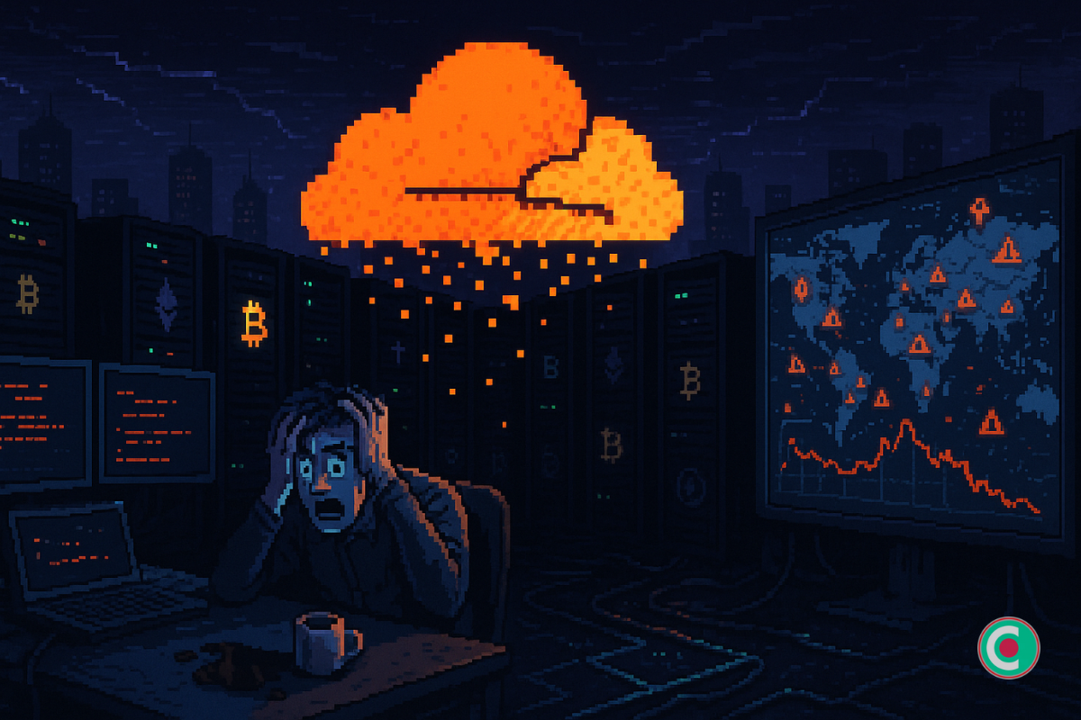 Cloudflare plonge l’écosystème crypto dans le noir