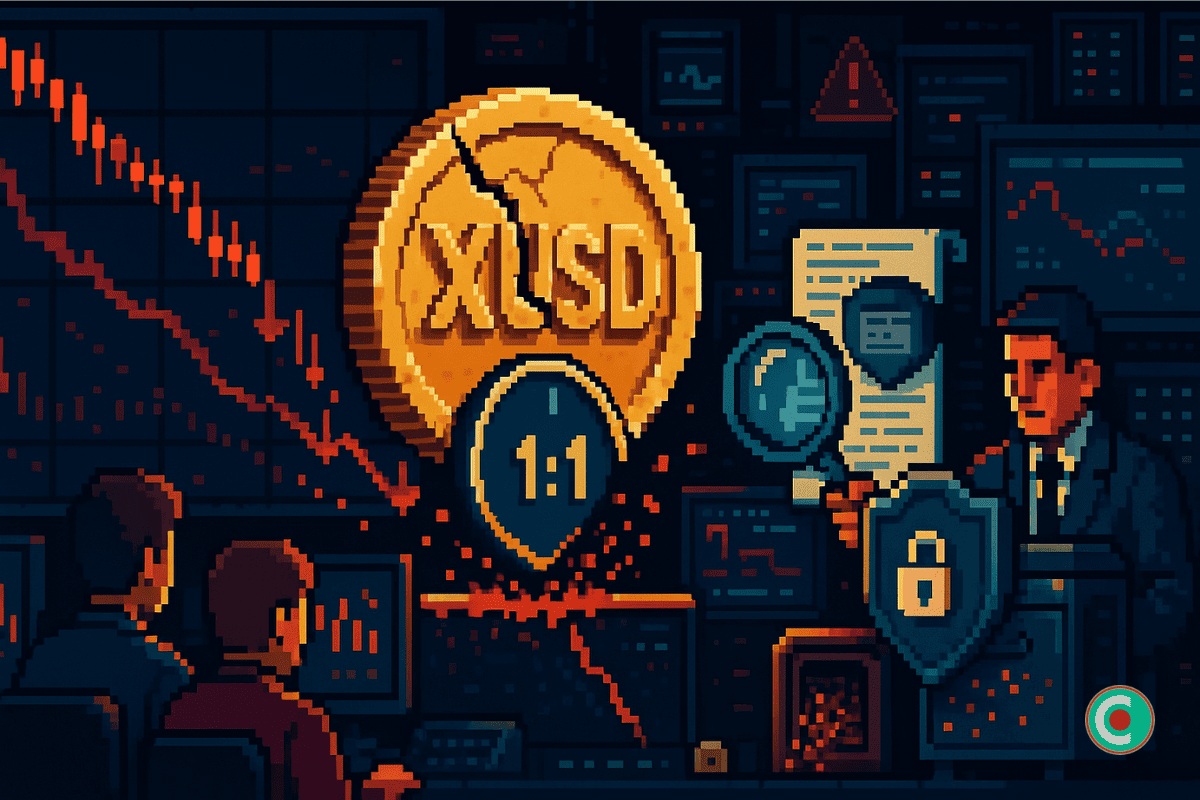 Crash du stablecoin XUSD après la révélation d’une perte de 93M$ pour Stream Finance