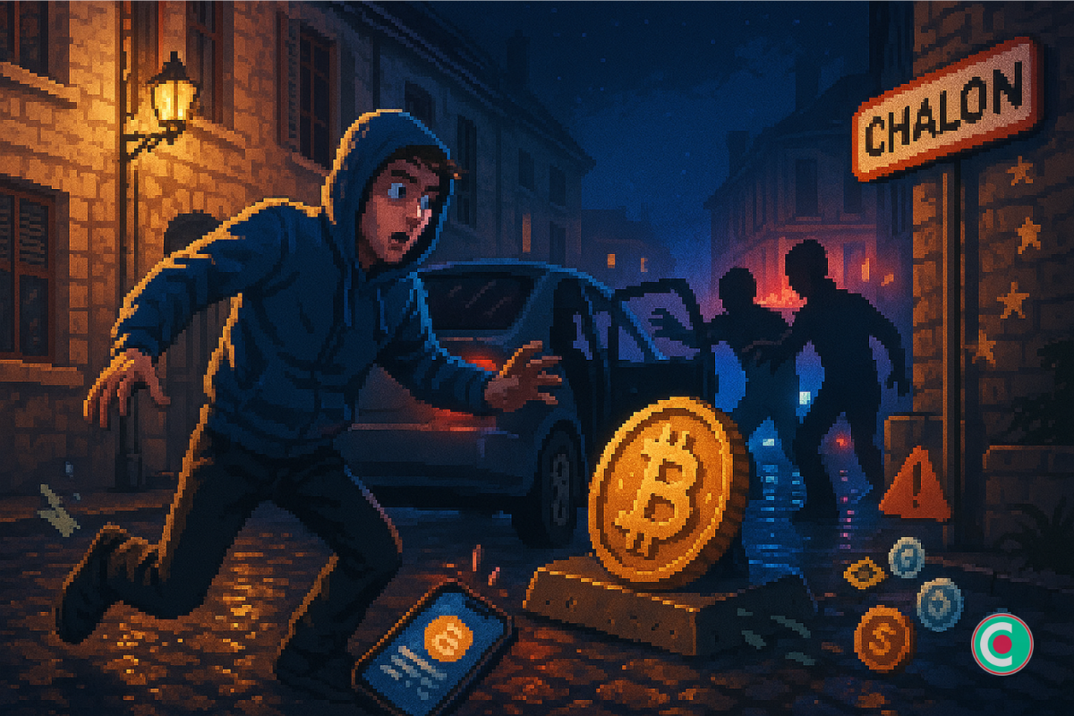 Une nouvelle tentative d’enlèvement crypto à Chalon sur Saône