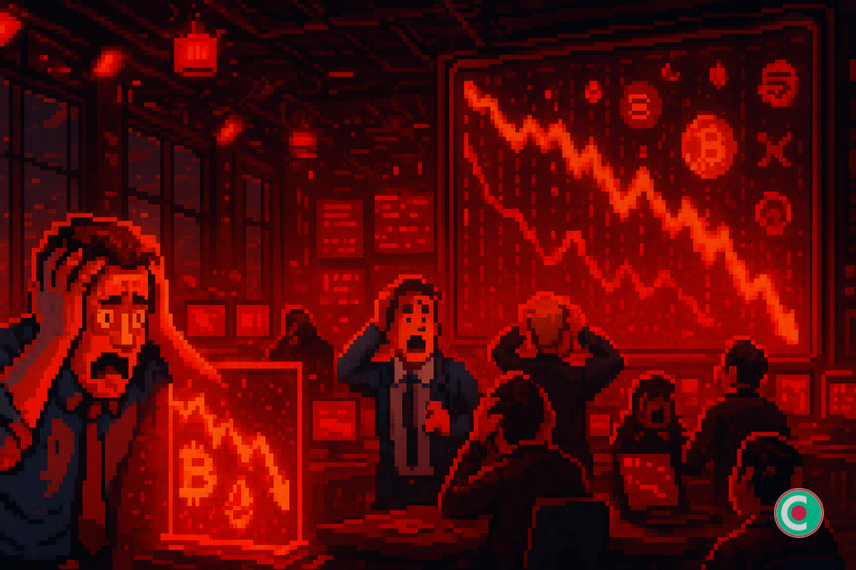 Panique sur le marché crypto : voici pourquoi tout s’écroule aujourd’hui