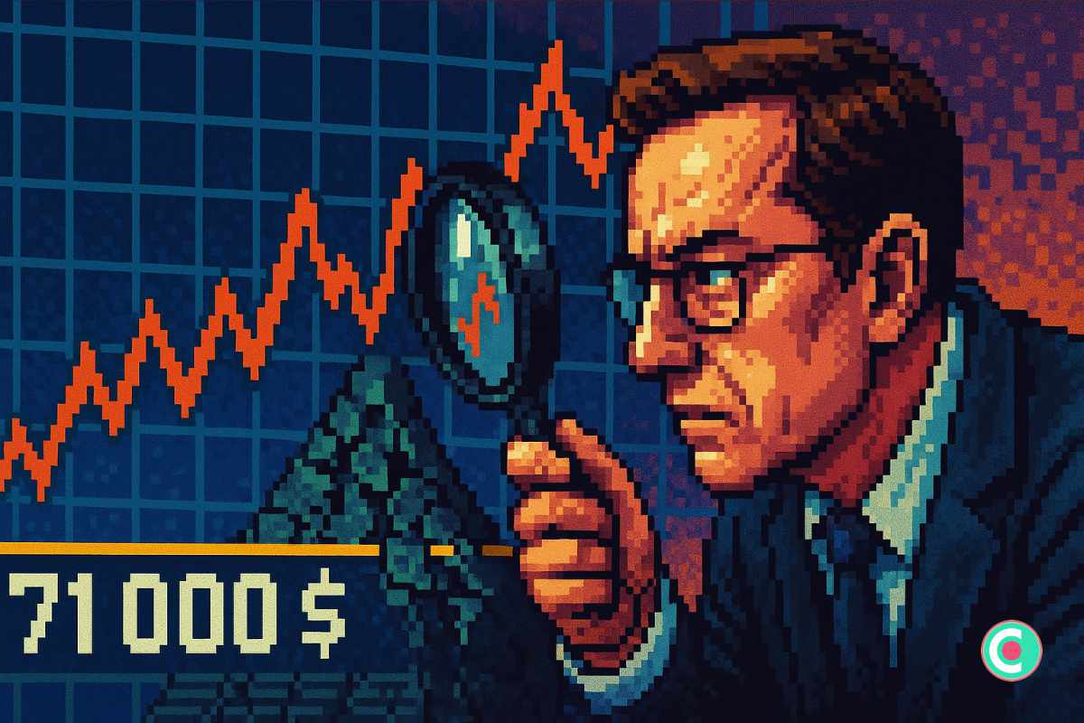 71 000 $, le seul niveau critique du Bitcoin qui compte ?