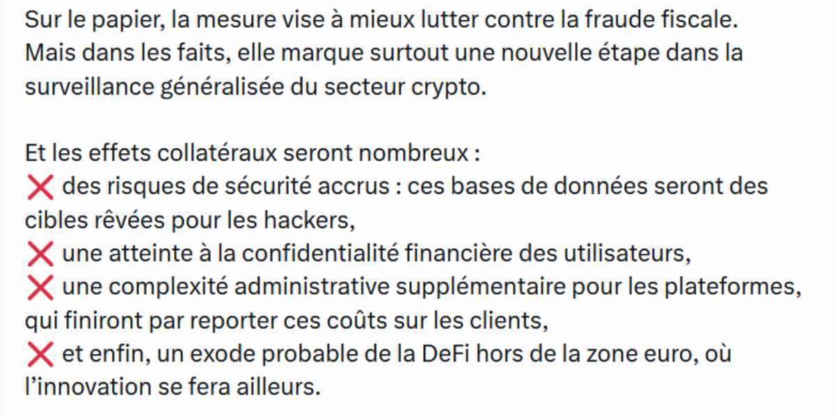 @EricLarch - DAC8 divulgation crypto Europe