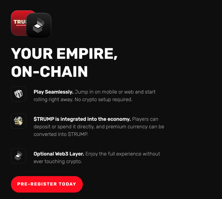 Trump se lance dans le jeu Web3 mais est-ce que ça peut durer ? Un nouveau projet « mine-to-earn » affirme détenir le vrai modèle long terme