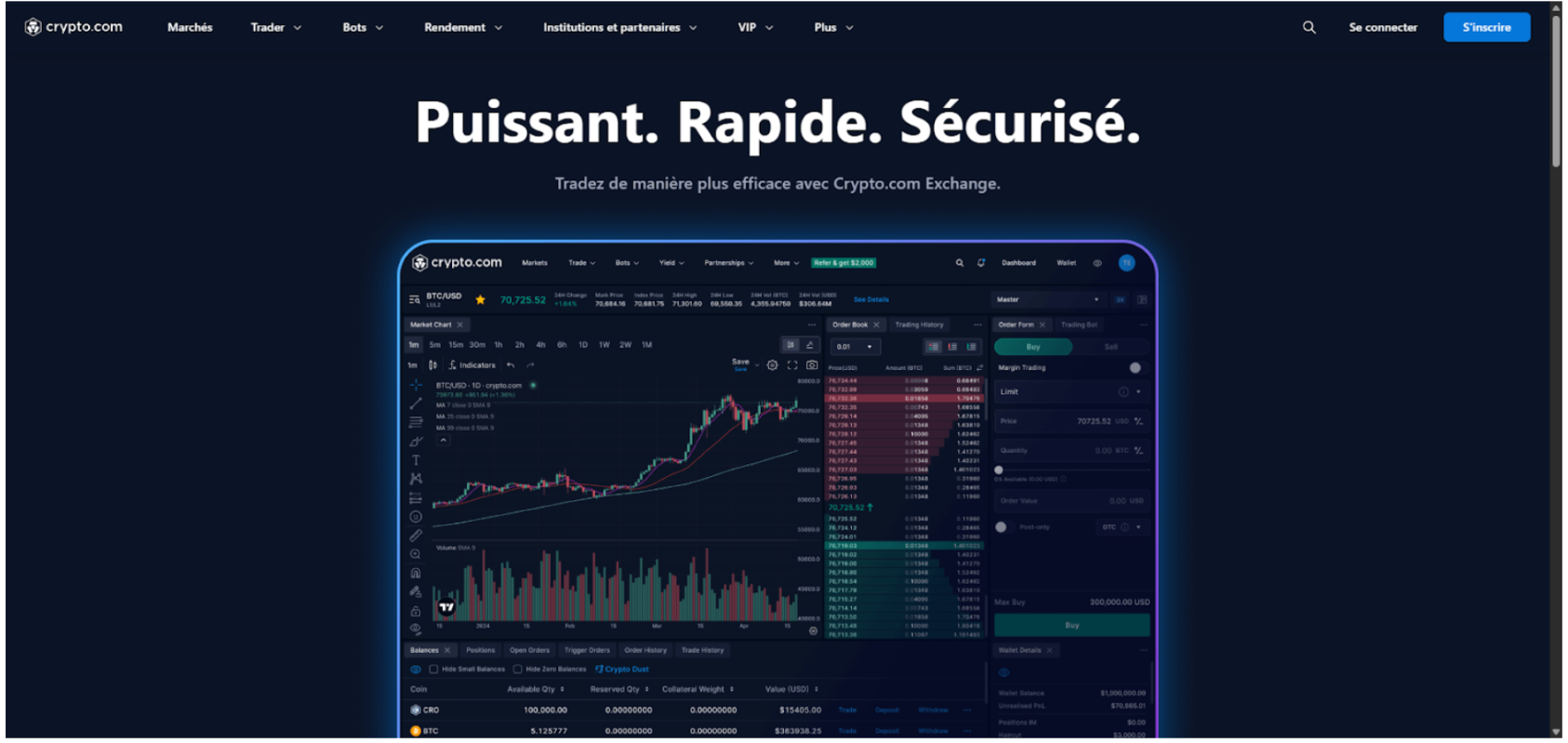 Crypto.com avis 2026 : frais, sécurité, carte crypto, verdict