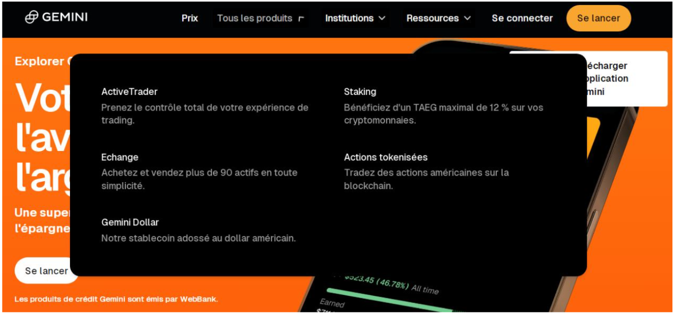 plateforme Gemini