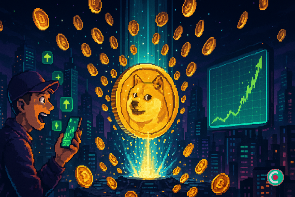 Dogecoin : 480M raflés, la crypto prête à exploser ?