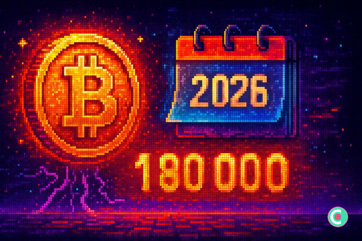 Le PDG de Ripple prédît un BTC à 180 000 pour fin 2026