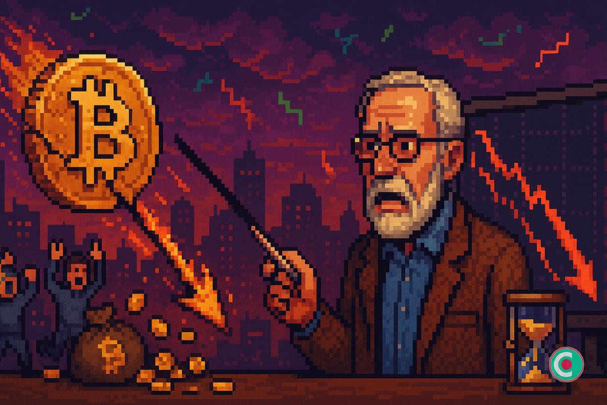 Peter Brandt prédit une chute encore plus violente du Bitcoin