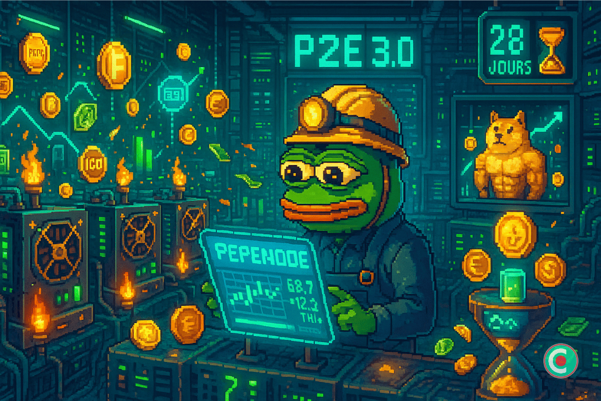 Le jeu phare du P2E 3.0, PepeNode, entame les 27 derniers jours de sa prévente