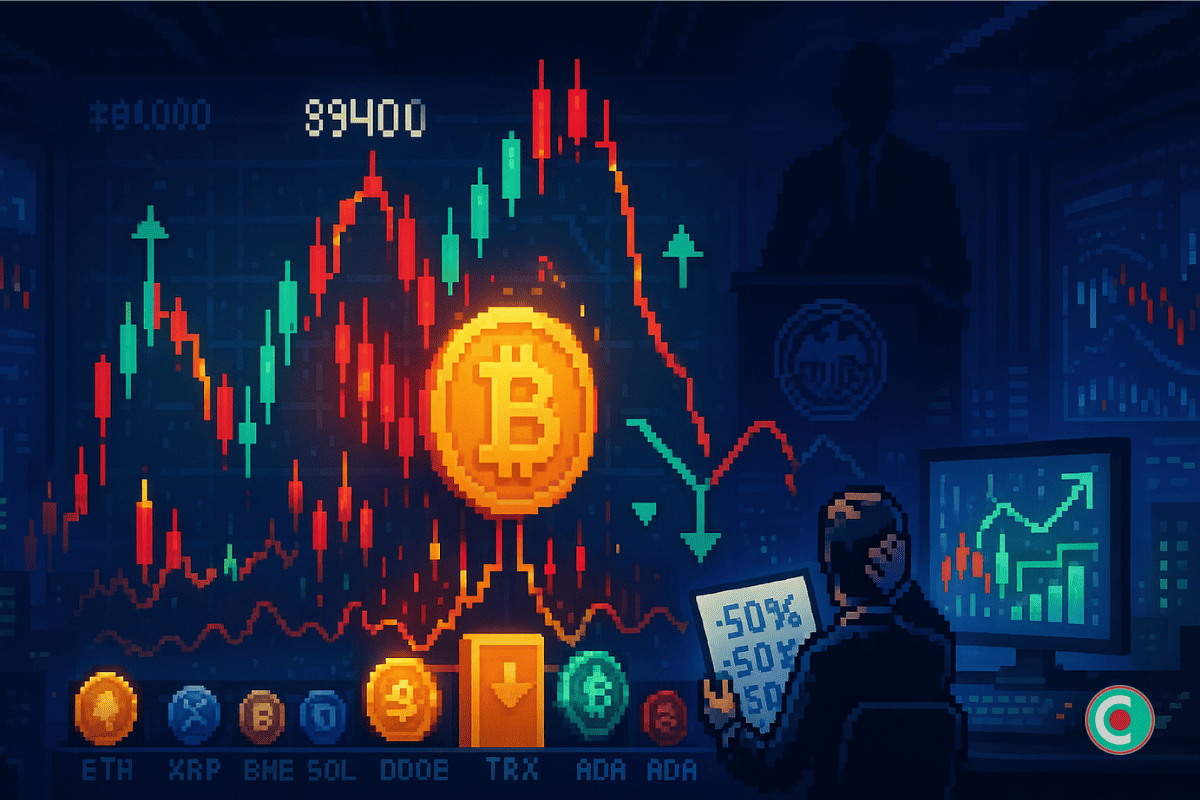 Live – Actualité Crypto : Bitcoin, Ethereum, XRP, DOGE, altcoins du 11 décembre