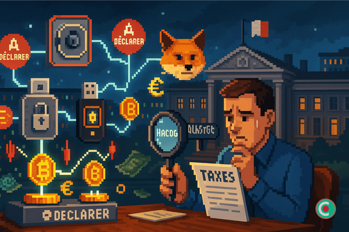 Vers une obligation de déclaration des wallets crypto en self-custody en France