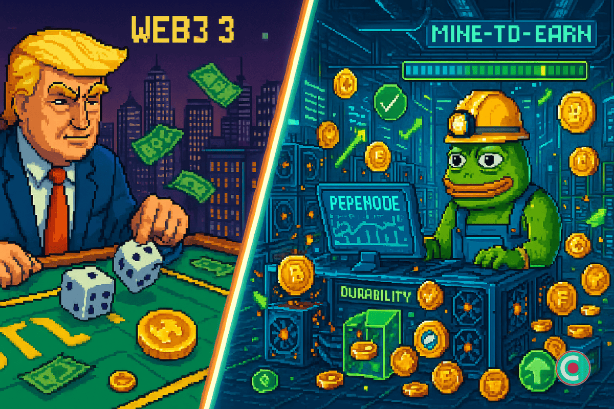 Trump se lance dans le jeu Web3 mais est-ce que ça peut durer ? Un nouveau projet « mine-to-earn » affirme détenir le vrai modèle long terme