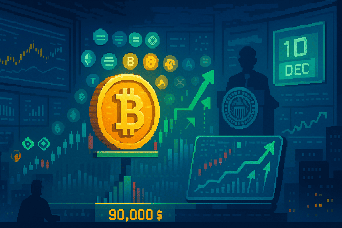 Live – Actualité Crypto : Bitcoin, Ethereum, XRP, DOGE, altcoins du 5 décembre