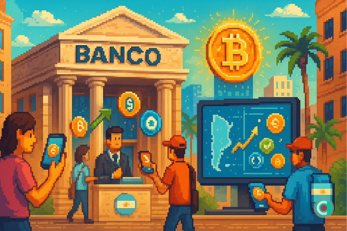 La banque d’Argentine pourrait permettre aux banques de proposer des services crypto