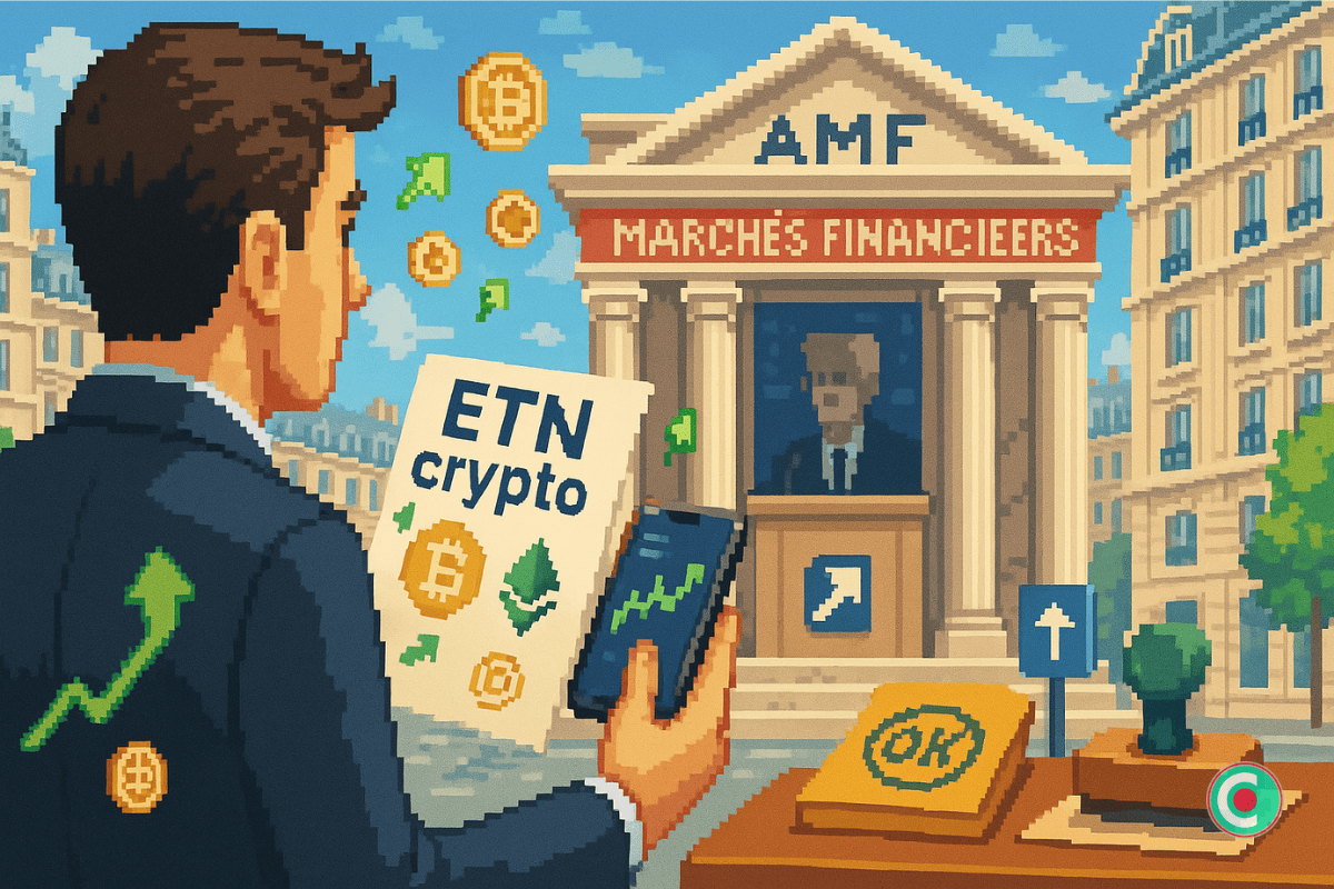 L’AMF autorise officiellement les ETN crypto