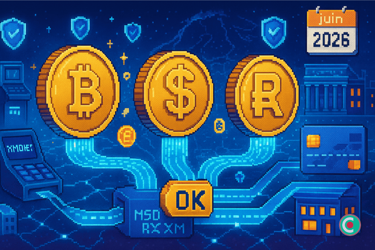 xMoney lancera 3 stablecoins réglementés par MiCA en juin 2026