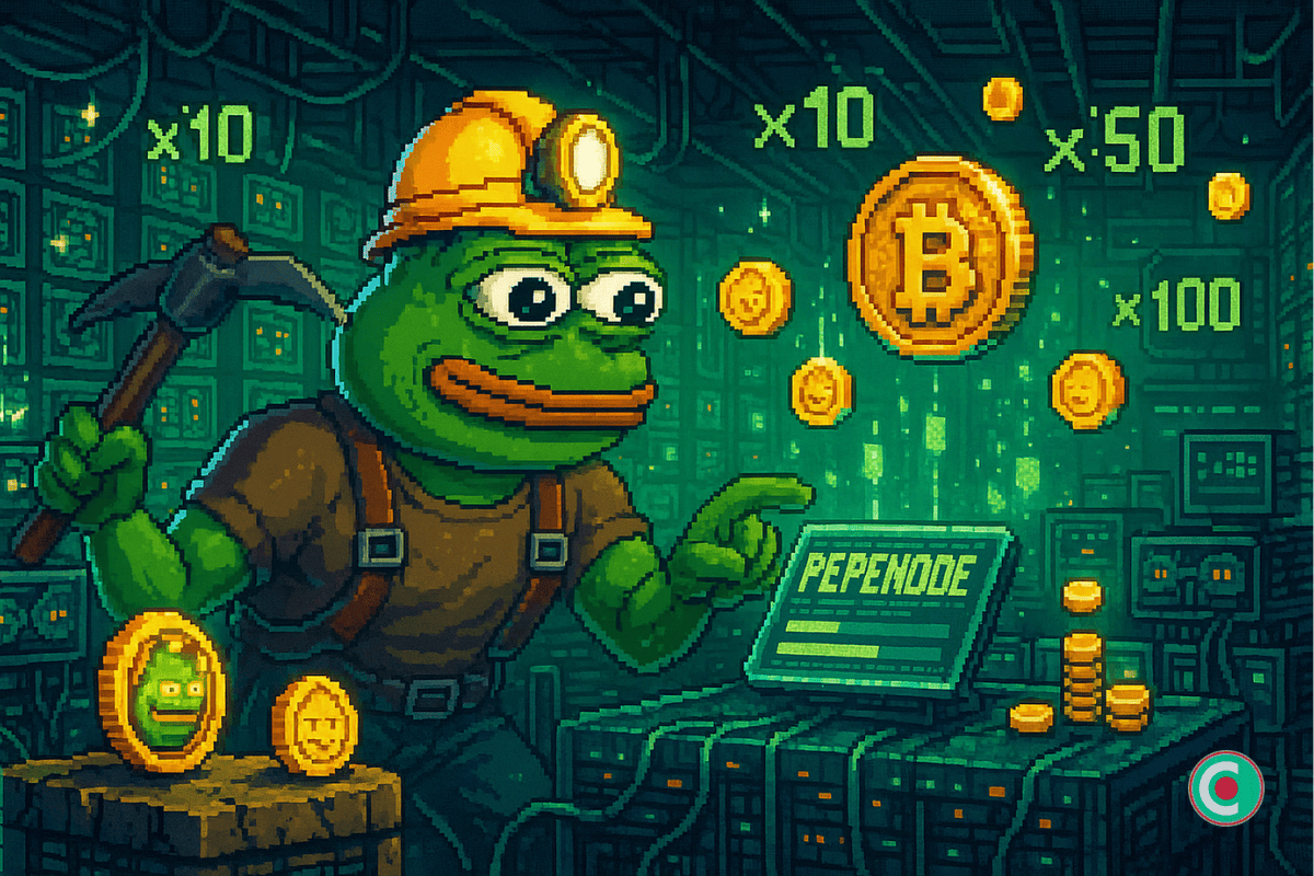 PepeNode lève 2,3 M$ alors que son ICO entre dans ses 30 derniers jours et ce jeton mine-to-earn vise le x100