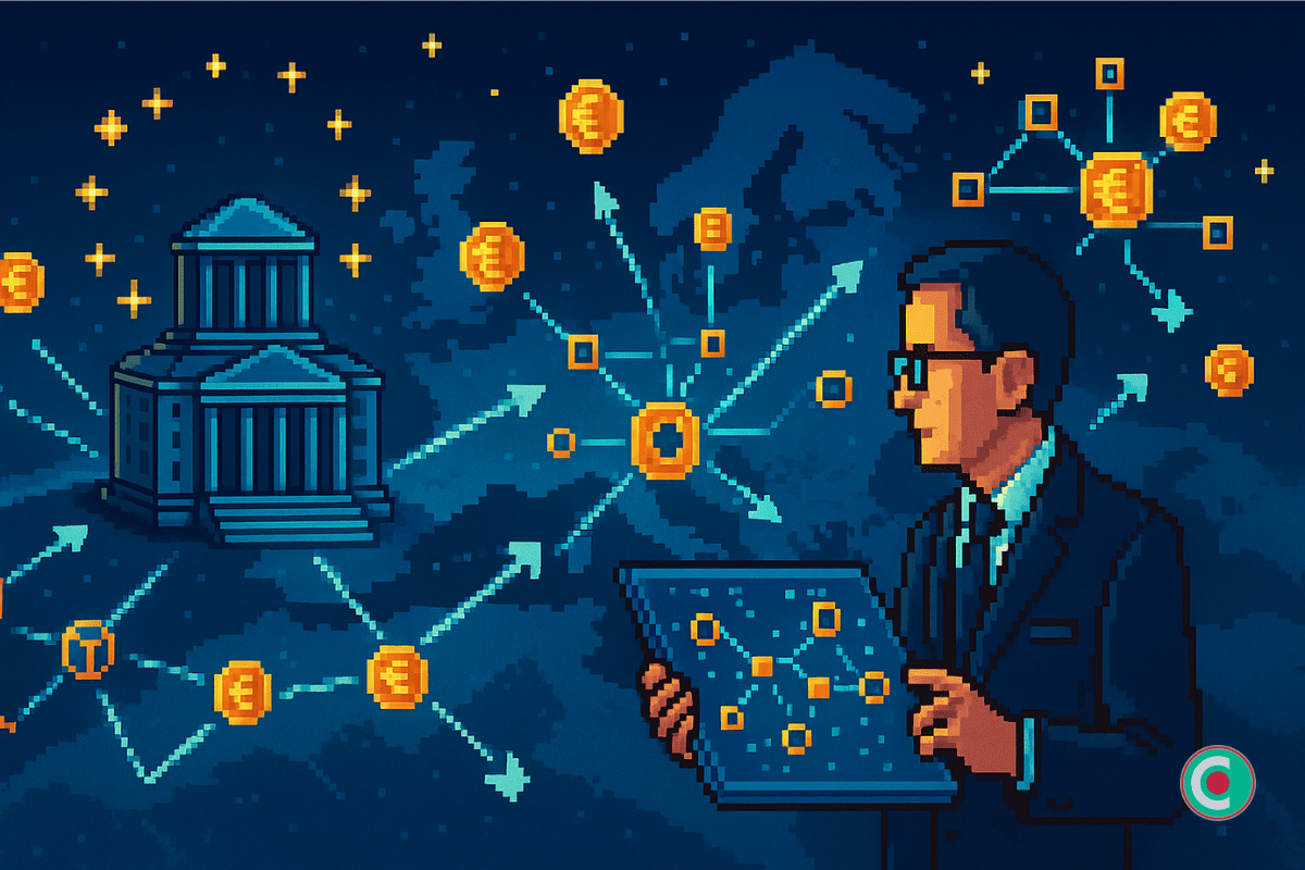 BCE : Piero Cipollone parle de concevoir « un marché européen des actifs numériques »