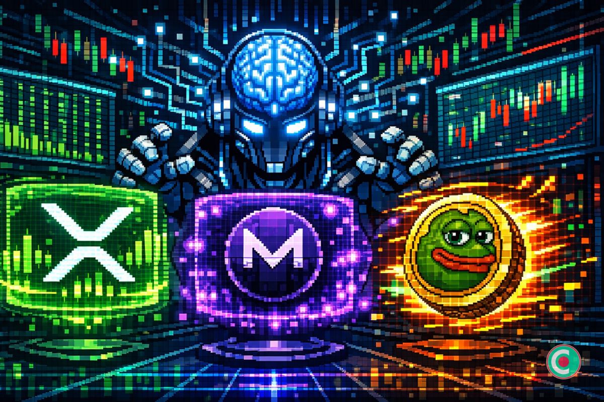 Grok IA prédit le prix de XRP, Monero et Pepe pour fin janvier