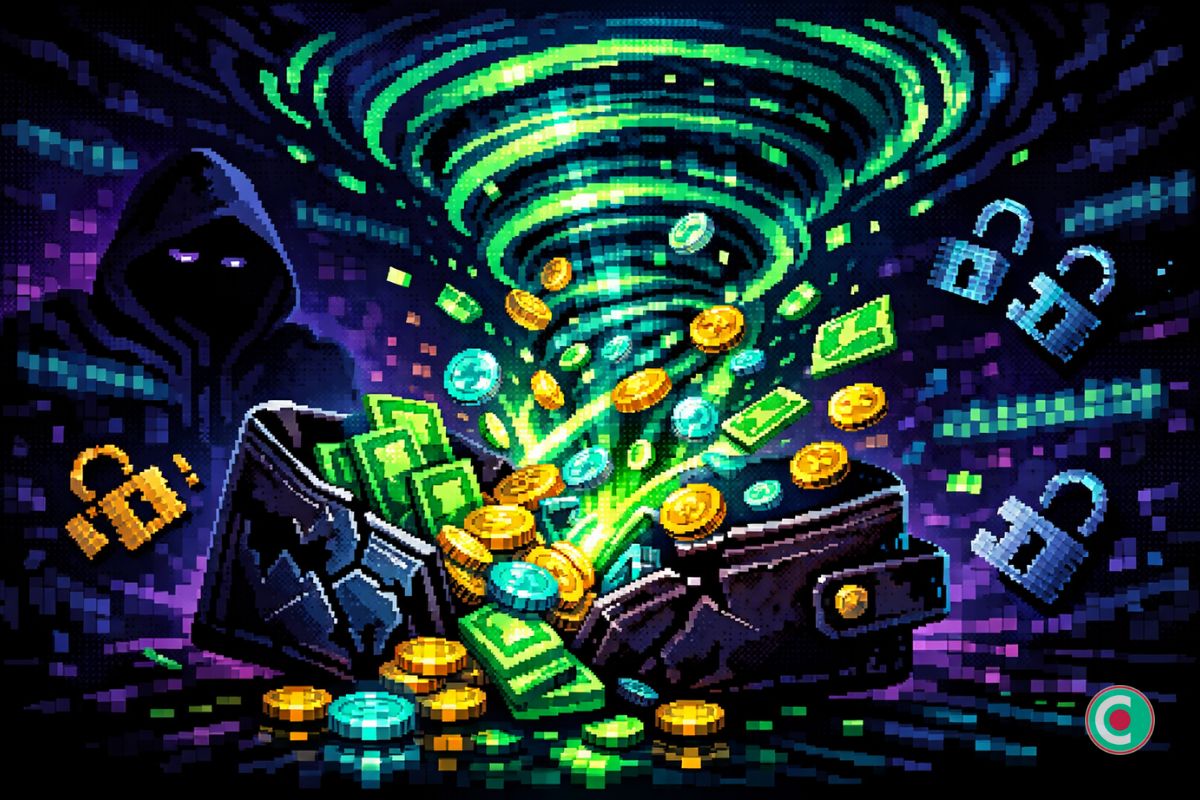 Des millions de dollars volés d’un wallet crypto se retrouvent sur Tornado Cash