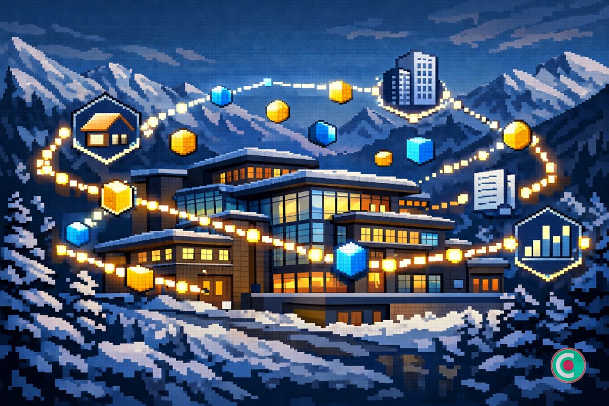 Blockchain : la tokenisation domine les débats au WEF de Davos 2026