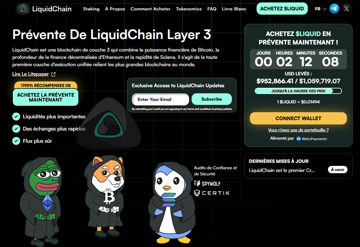 liquidchain prix septembre 2026