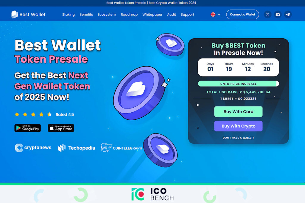 BEST Wallet Token ICObench Προβλέψεις Τιμών Κρυπτονομισμάτων