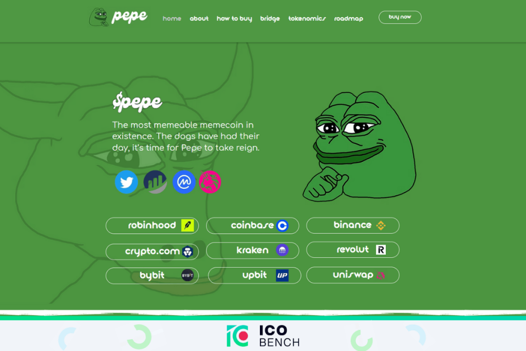 ICObench Pepe