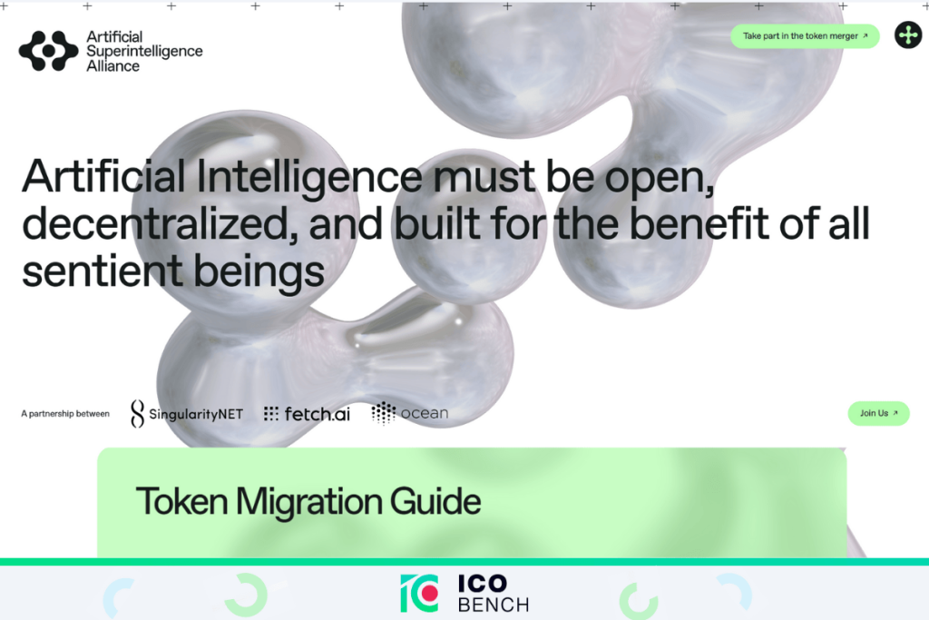 ICObench $fet ai agents