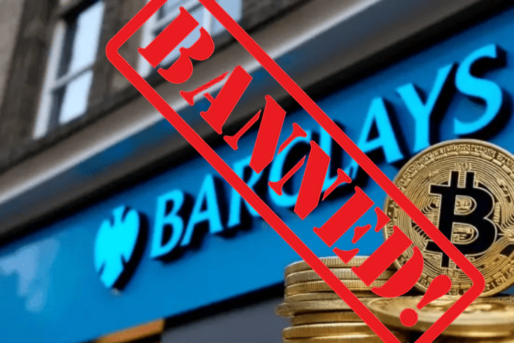 barcleys bank bans crypto payments κρυπτογραφικες καρτες