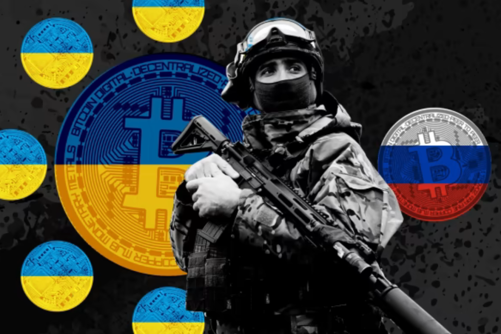 crypto financing war russia ukraine κρυπτονομισματα