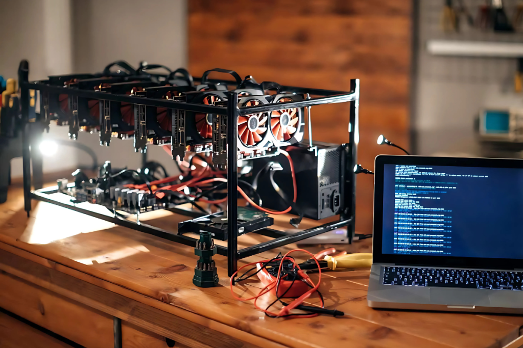 house crypto mining russia