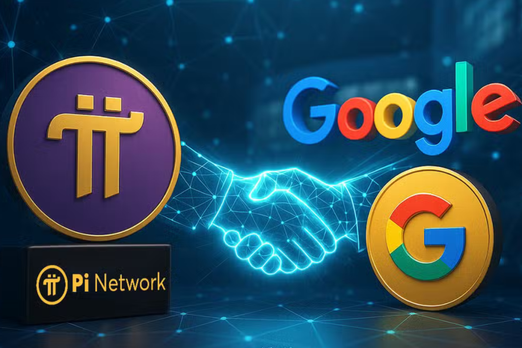pi coin x google ai