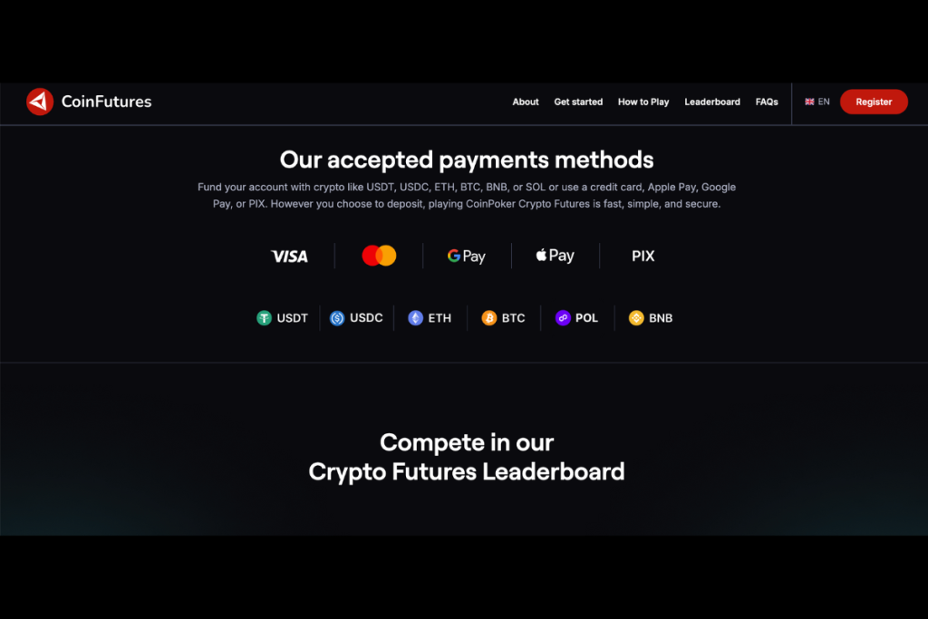 CoinFutures Trading crypto future trading platform