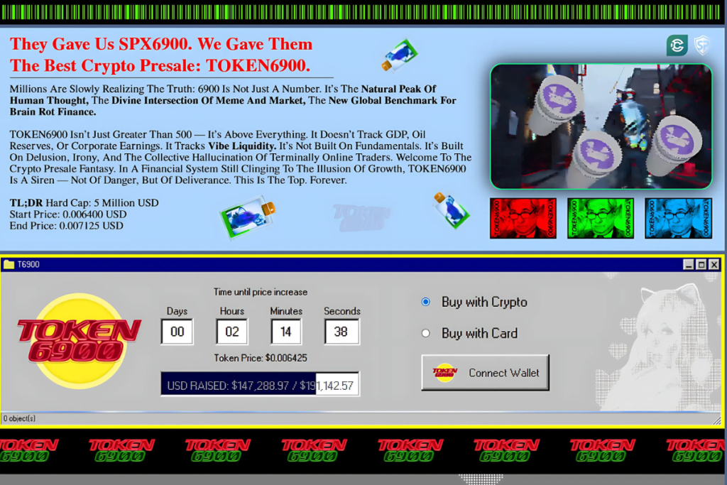 token6900 presale 04 07