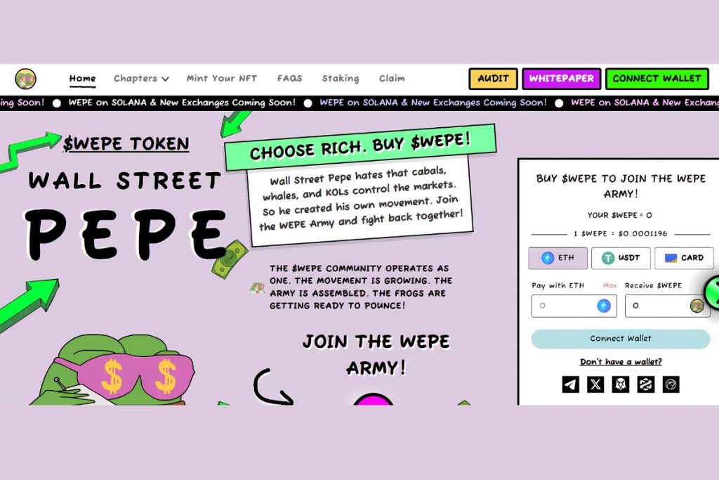 wall street pepe sec