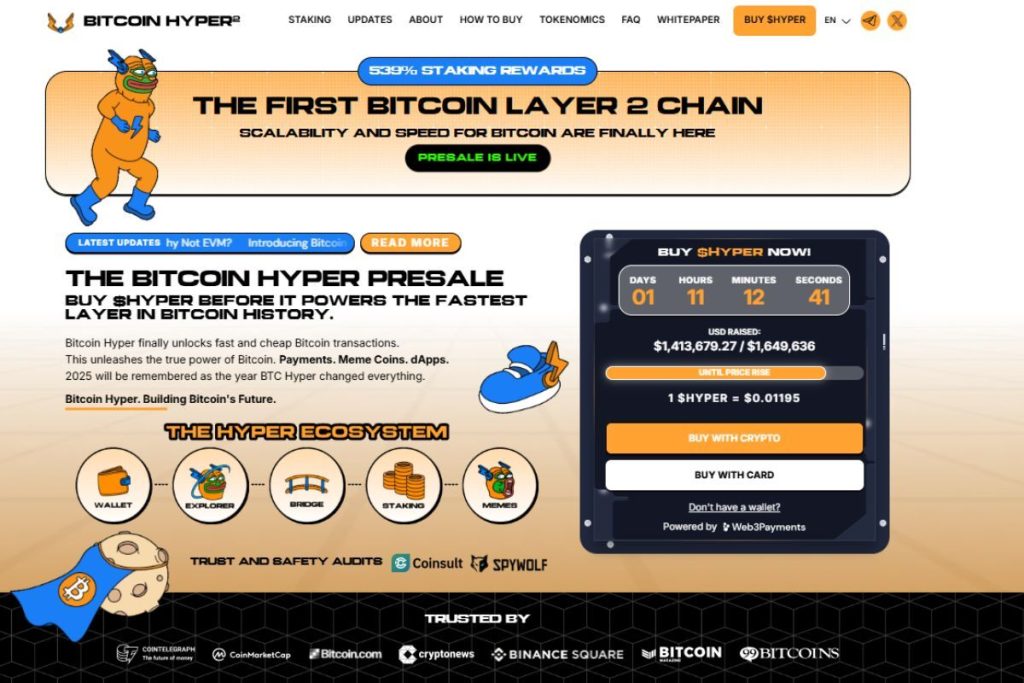 Bitcoin Hyper (43) Altcoin