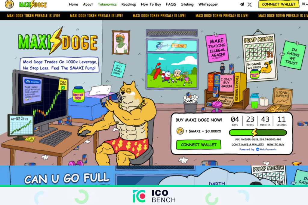 maxi doge icobench
