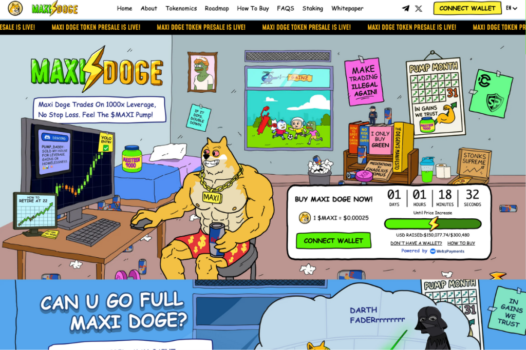 maxi doge presale
