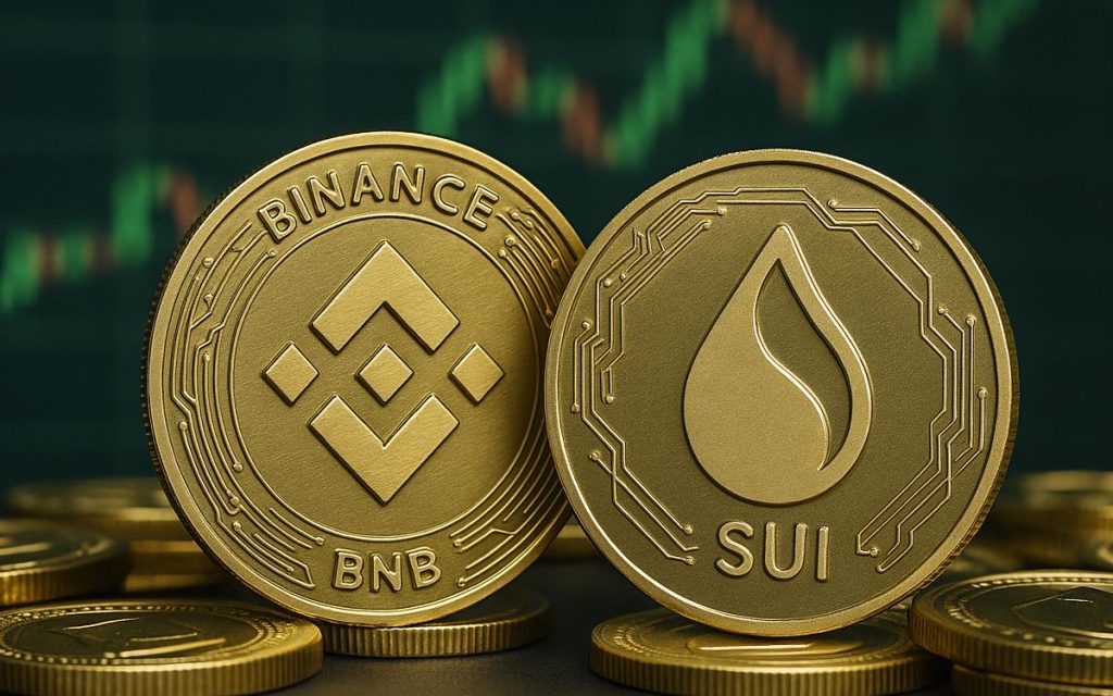 binance bnb sui tokens