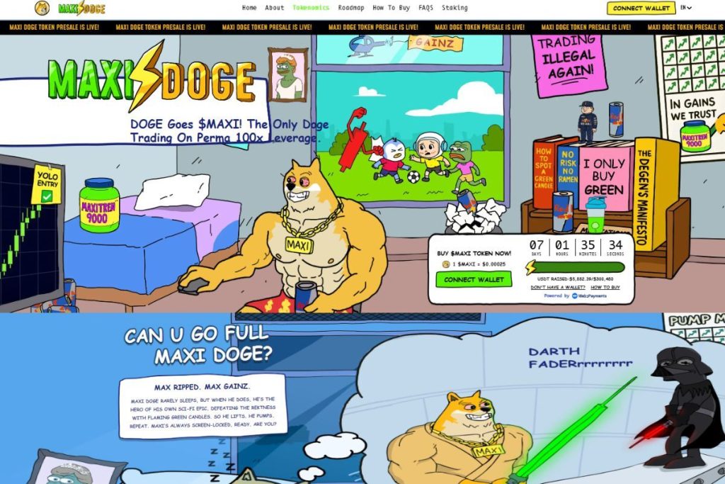 maxi doge presale