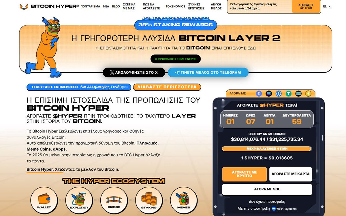 bitcoin hyper utility meme coin