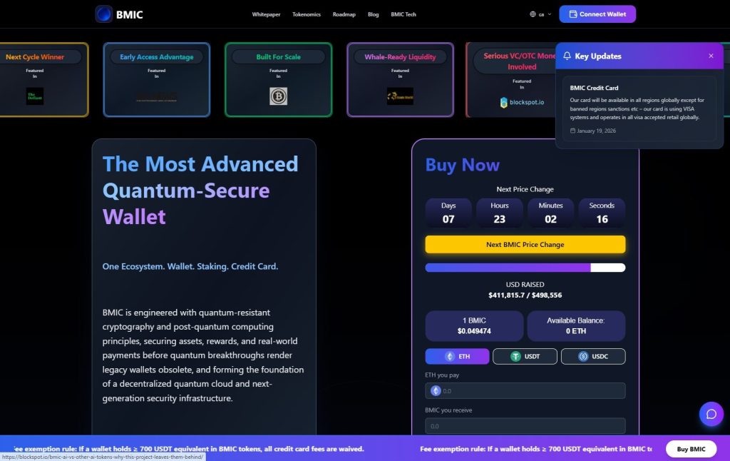 bmic presale