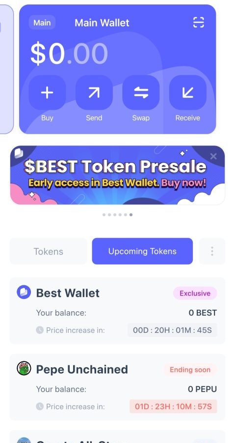 Best token eloertekesites